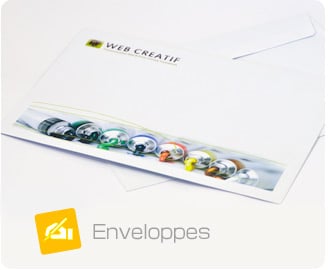 Enveloppe Web Créatif