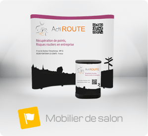 Le stand portable / stand pliable