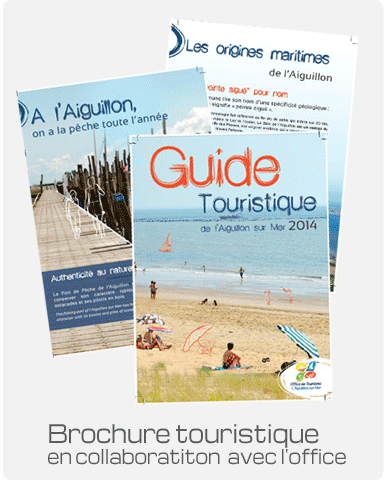 Brochure tourisme en collaboration avec l'office