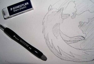 croquis logo firefox