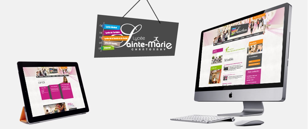 Site Web Lycée de Chantonnay