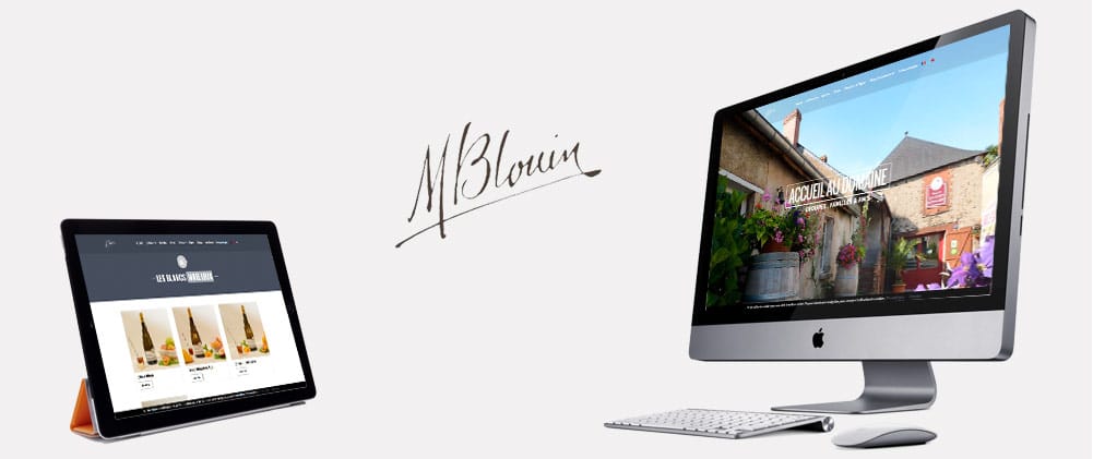 Site web responsive Domaine blouin