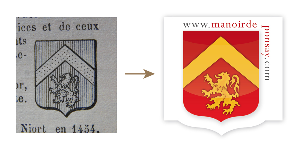 Refonte logo armoiries blason