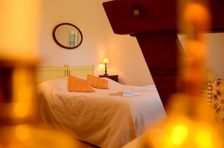 Photographe hotelier : détail d'une chambre