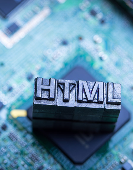 Langage HTML pour un site internet