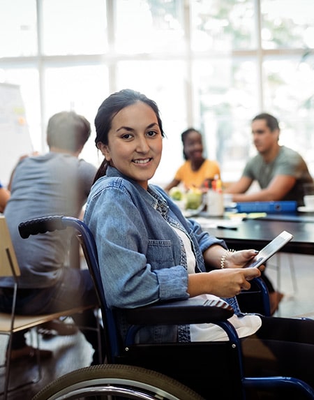 Accessibilité numérique tablette