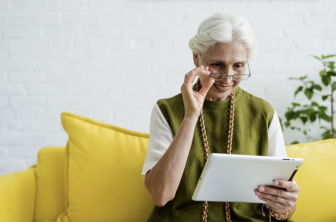 Les outils numériques chez les personnes âgées