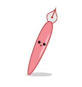 Kawaii crayon