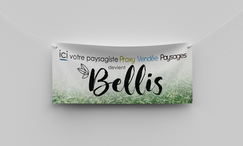 Création bâche publicitaire