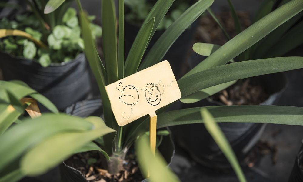 PIctogramme logo jardinier