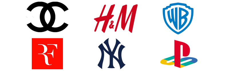 Lettermark logo, des logos initiales ou monogrammes