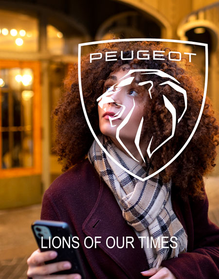 logo type emblème pour le refonte du logo Peugeot